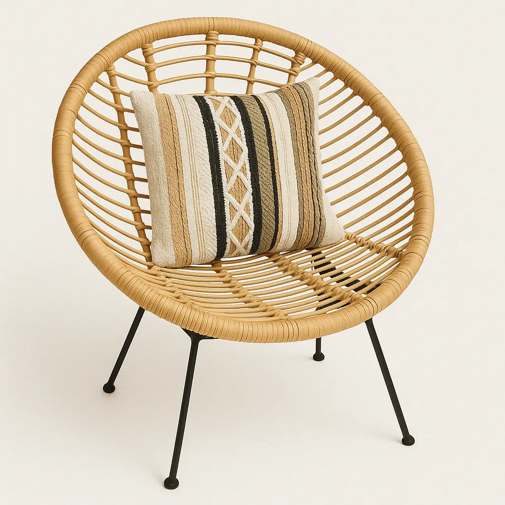 Circle Bamboo Chair