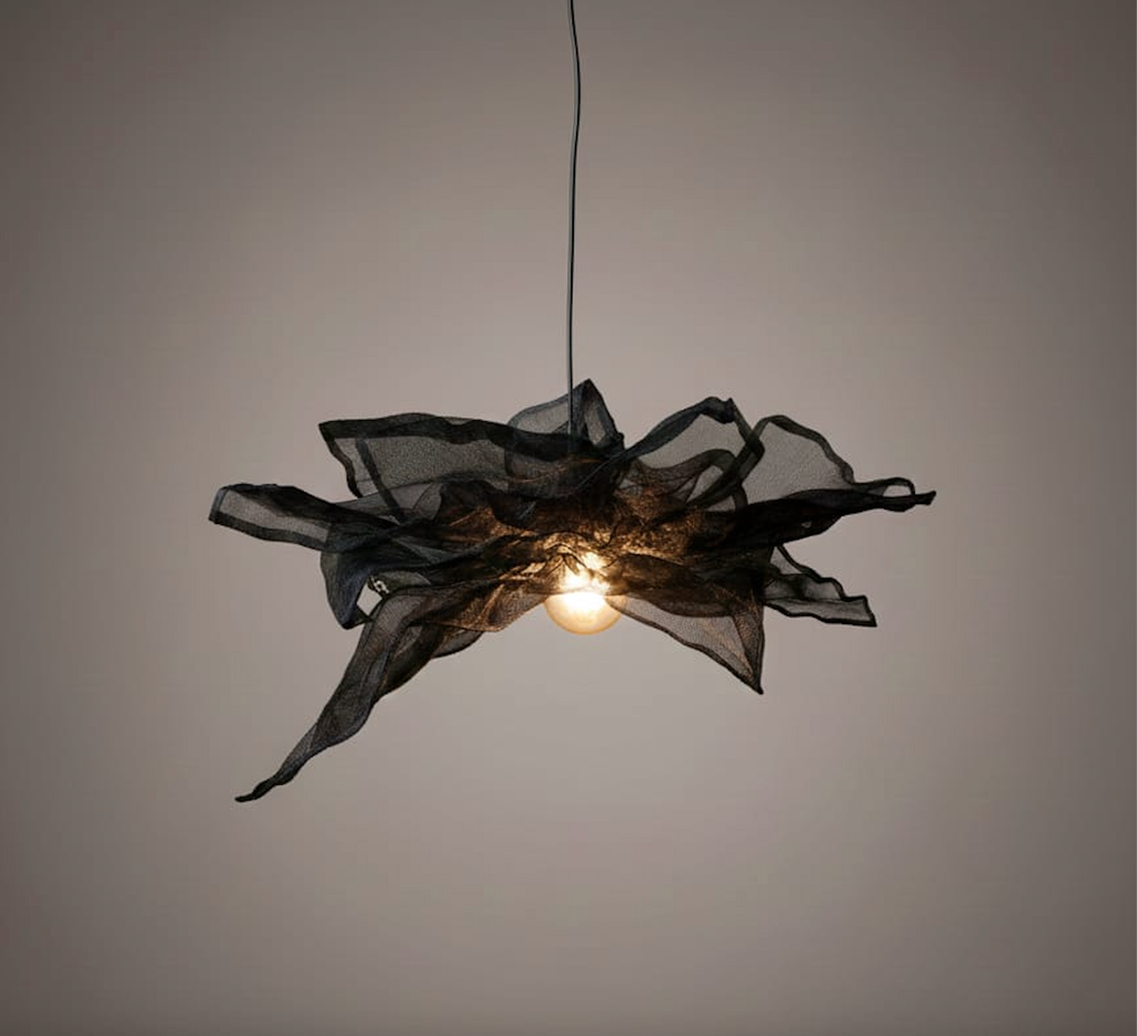 [L0002000S] Iris Chandelier  (silver)