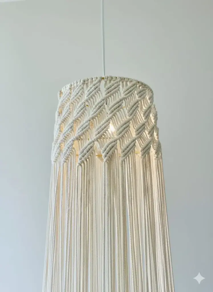 Triple knots lampshade
