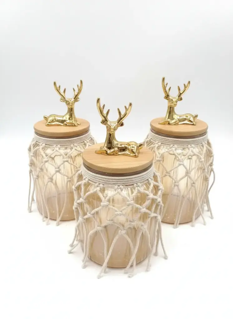 Macramé  Mumluk Jar Set of 3