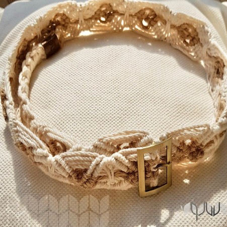 [f0003mc] Macrame Belt
