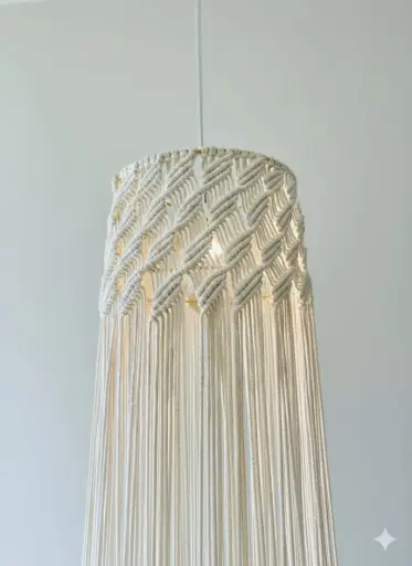 [l00011mc] Triple knots lampshade