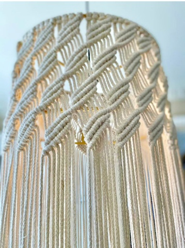 [l00011mc] Triple knots lampshade