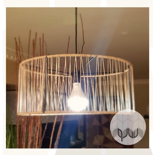 [l0005coj] Striped chandelier