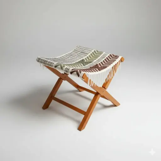 [hf00019tc] Folded Luggage Rack