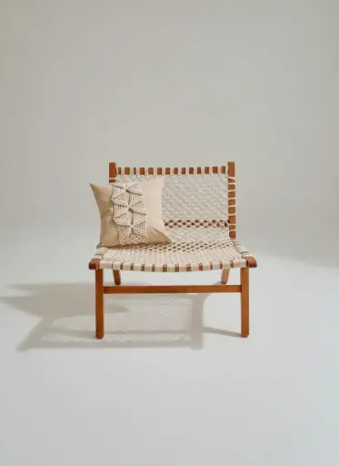 [hf00022mc] Aurora Chair-Macrame