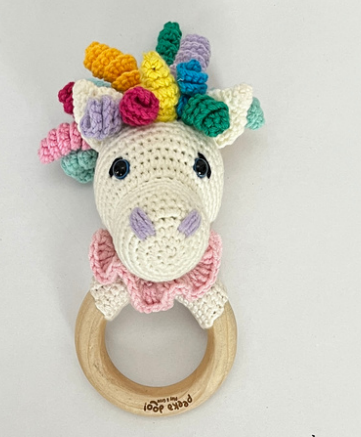 [2500R010] SPARKLE THE UNICORN RATTLE