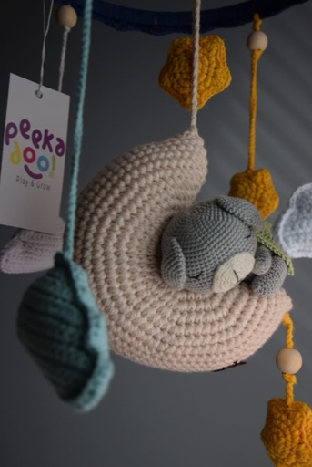 [2500MC002] Coco the Bear Mobile Crib