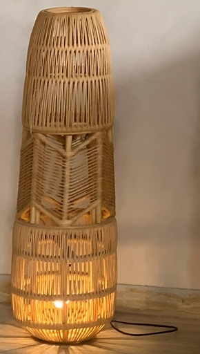 [1200114] Bamboo Floor-Lamp