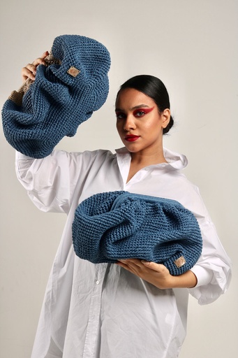 [2000GH149] Pou Raffia Bag