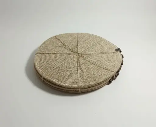 [ha000100] Jute Placemats (Set of 6)