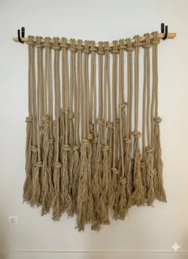 Jute-Ropes Curtain
