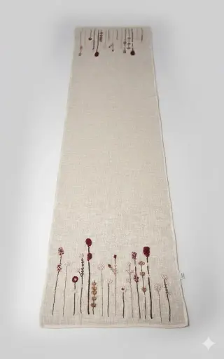 [3300fdr2] Floral Retreat Runner