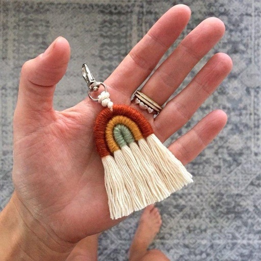 [O000rk2] Rainbow Keychain