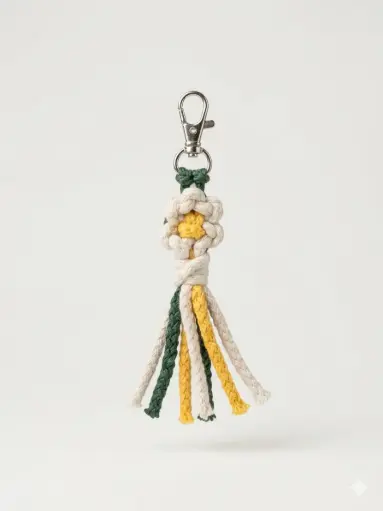 [F000FKC] Floral Key Chain