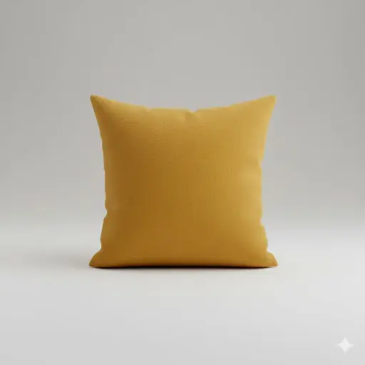 [4100C41] MUSTARD CUSHIONS 