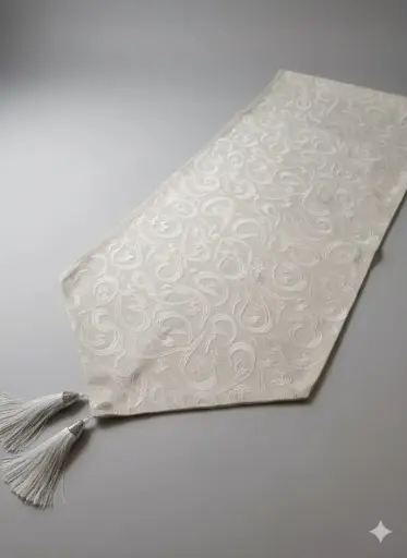 White Letters Runner 