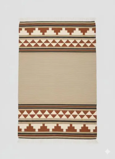 [r00052DPW120*180] Desert Peaks Woven Kilim