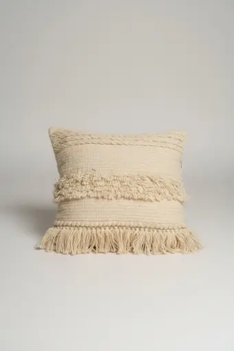 Soumak wool cushion
