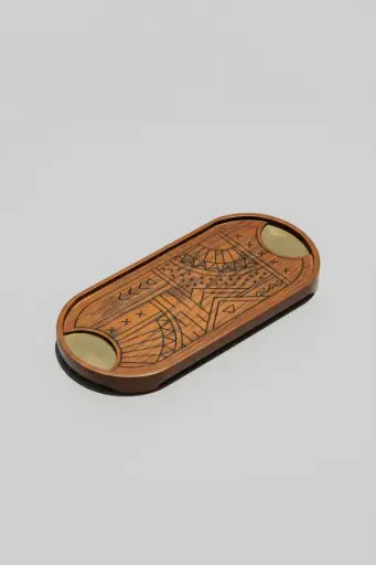 [2400RTW02] Roots wooden tray 2