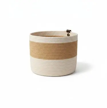 Colored organizing baskets 